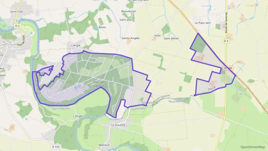 Maison 120 m² cinq pièces à vendre à Plessé