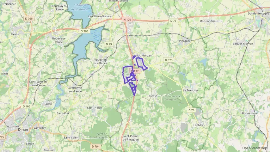 Maison 118 m² quatre pièces à vendre à Miniac-Morvan Maison 118 m² quatre pièces à vendre à Miniac-Morvan