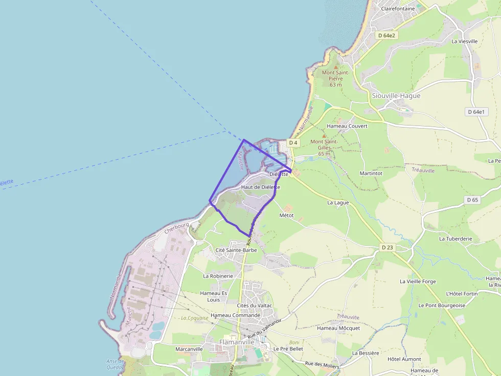 Maison 122 m² quatre pièces à vendre à Flamanville