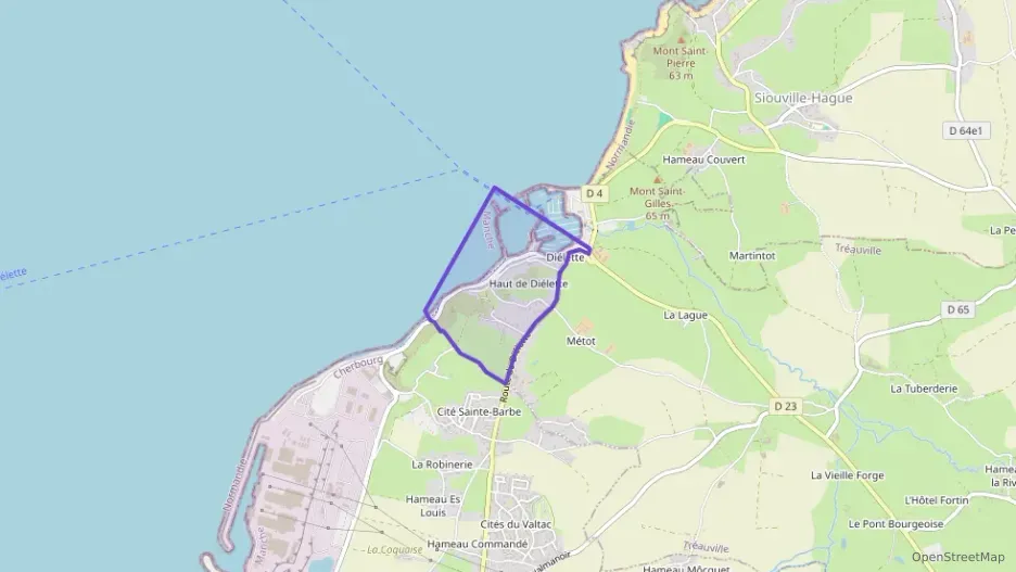 Maison 122 m² quatre pièces à vendre à Flamanville