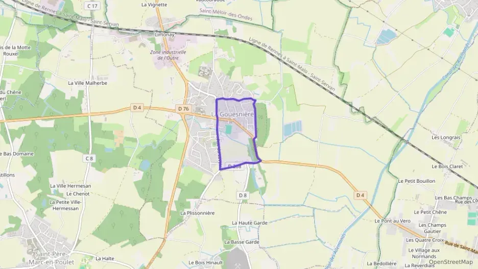 Maison 80 m² trois pièces à vendre à La Gouesnière