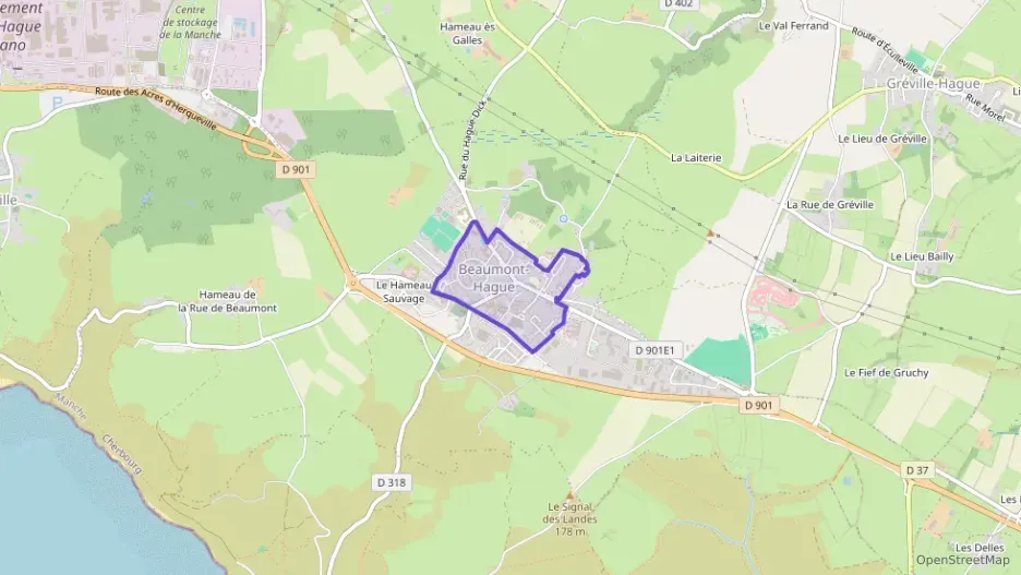Maison 96 m² quatre pièces à vendre à La Hague