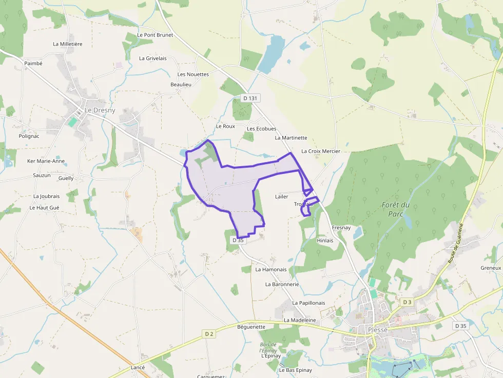 Maison 80 m² trois pièces à vendre à Plessé