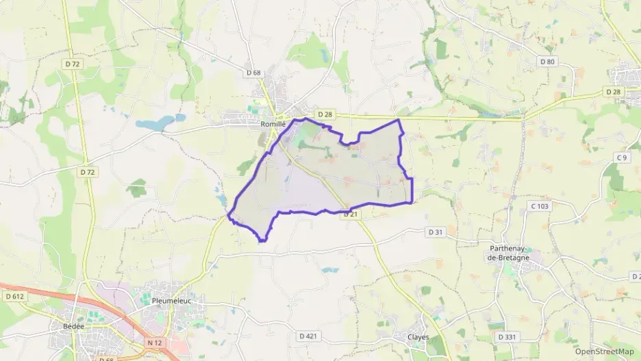 Maison 114 m² cinq pièces à vendre à Romillé