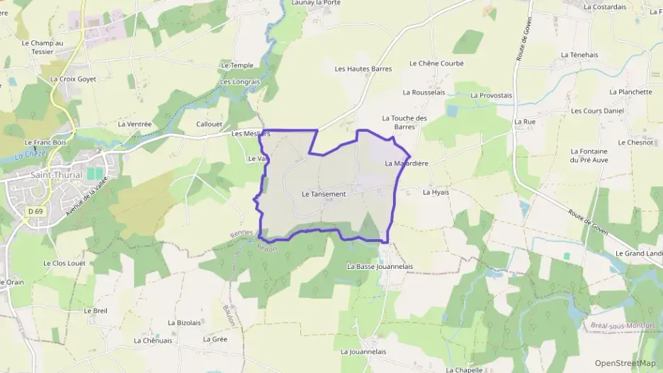 Maison 104 m² quatre pièces à vendre à Bréal-sous-Montfort