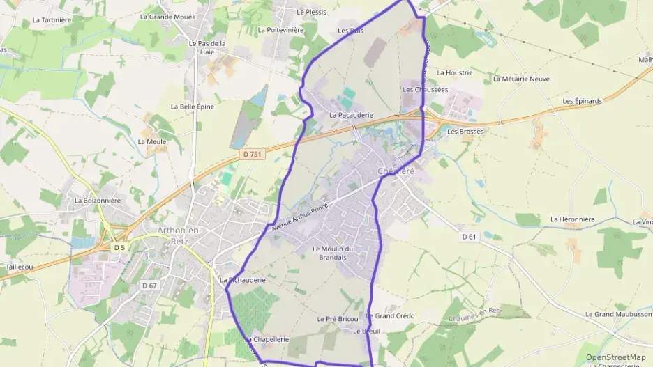 Maison 63 m² quatre pièces à vendre à Chaumes-en-Retz Maison 63 m² quatre pièces à vendre à Chaumes-en-Retz