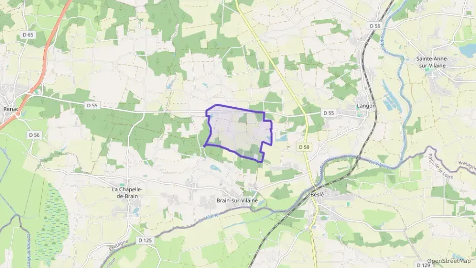 Maison 83 m² quatre pièces à vendre à Langon