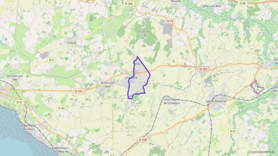 Maison 80 m² cinq pièces à vendre à Chaumes-en-Retz