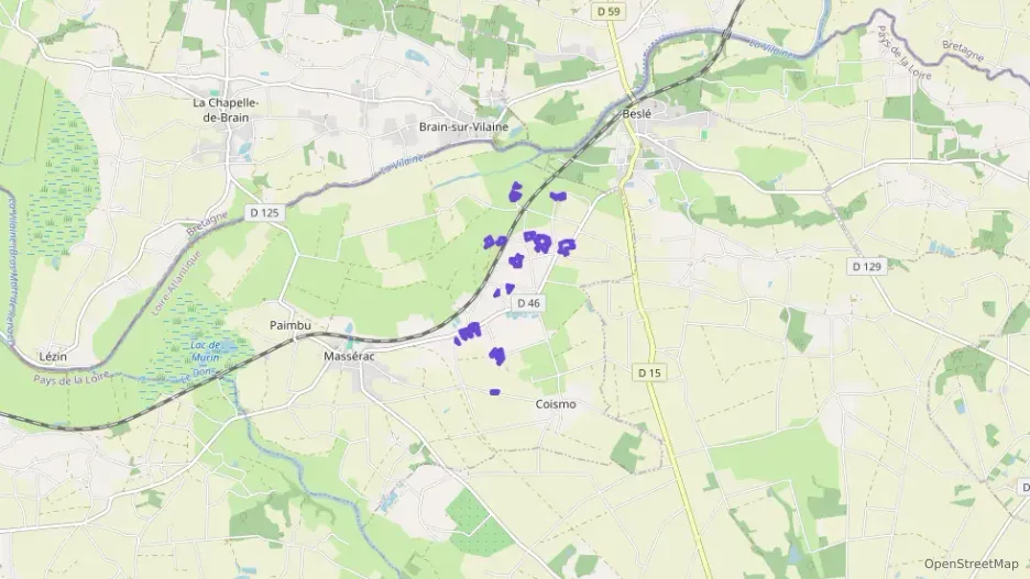 Maison 120 m² quatre pièces à vendre à Massérac
