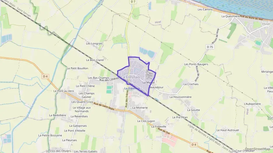 Maison 128 m² cinq pièces à vendre à La Fresnais