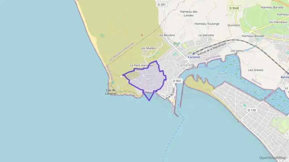 Maison 90 m² trois pièces à vendre à Barneville-Carteret