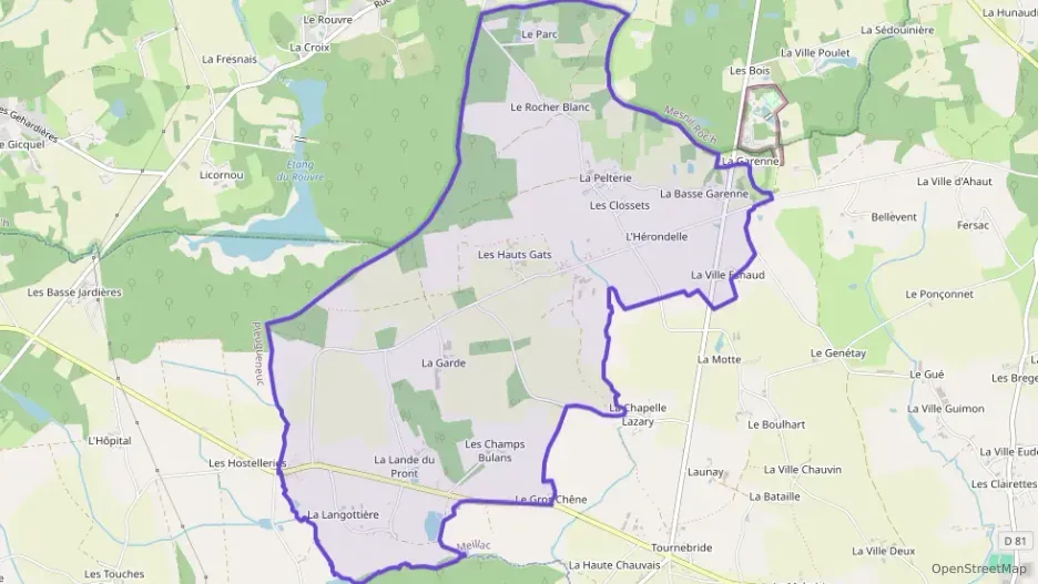 Maison 70 m² trois pièces à vendre à Meillac