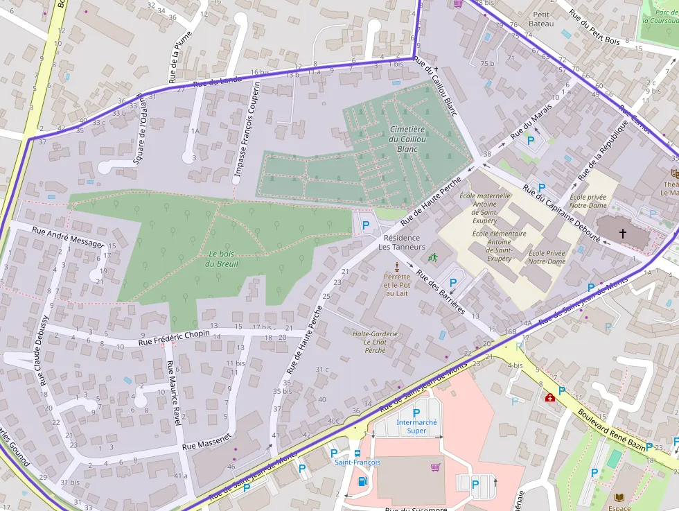 Maison 64 m² quatre pièces à vendre à Challans