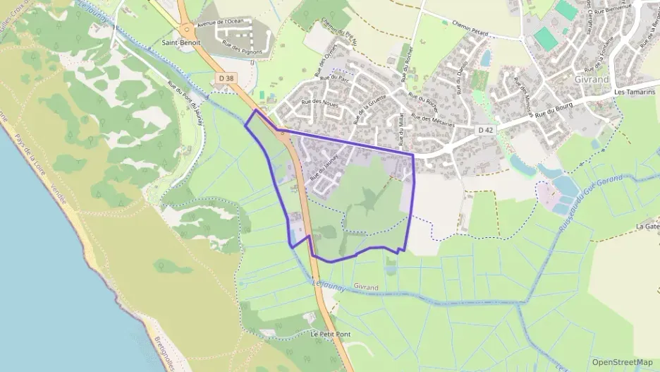 Maison 94 m² cinq pièces à vendre à Givrand