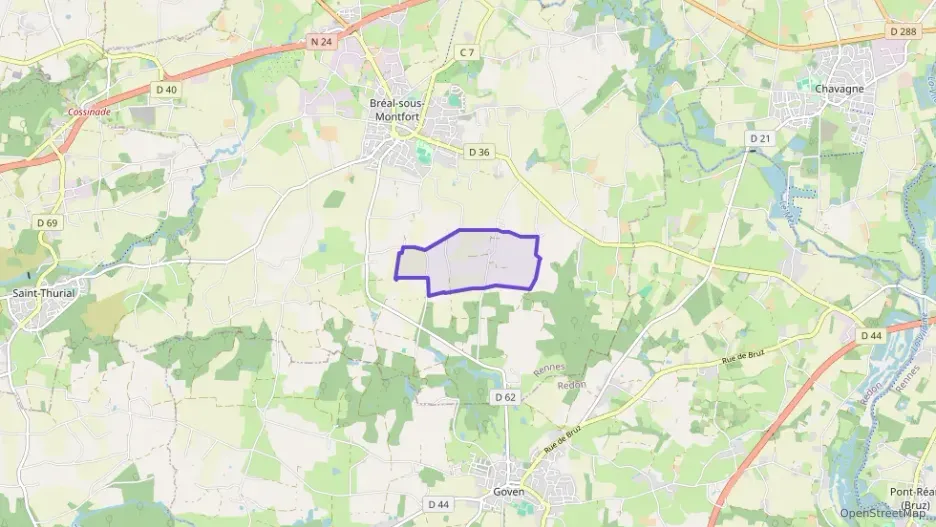 Maison 129 m² six pièces à vendre à Bréal-sous-Montfort Maison 129 m² six pièces à vendre à Bréal-sous-Montfort