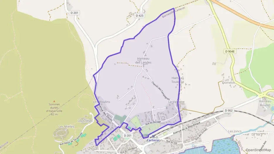 Maison 50 m² quatre pièces à vendre à Barneville-Carteret