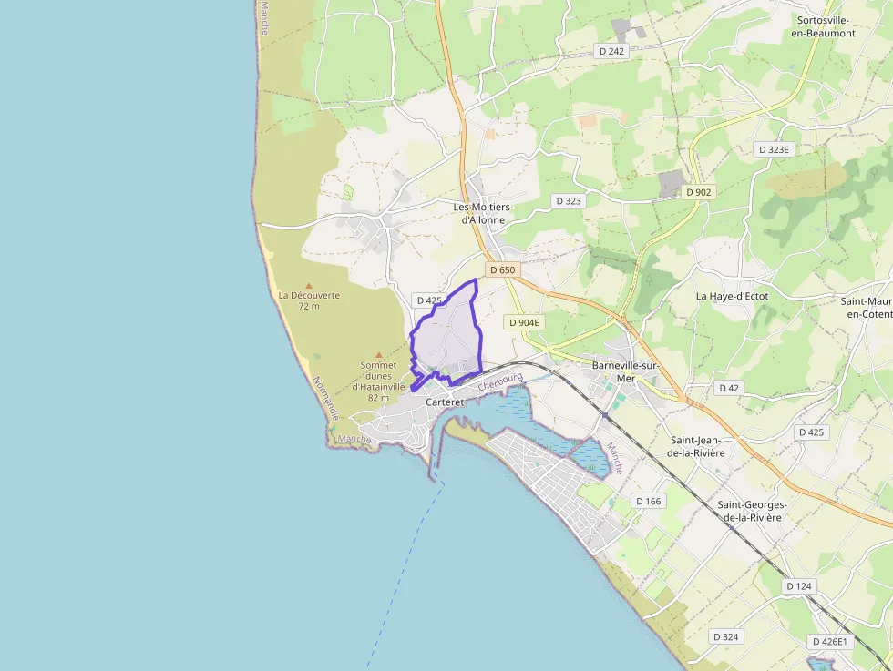 Maison 50 m² quatre pièces à vendre à Barneville-Carteret