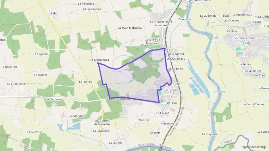 Maison 87 m² quatre pièces à vendre à Langon