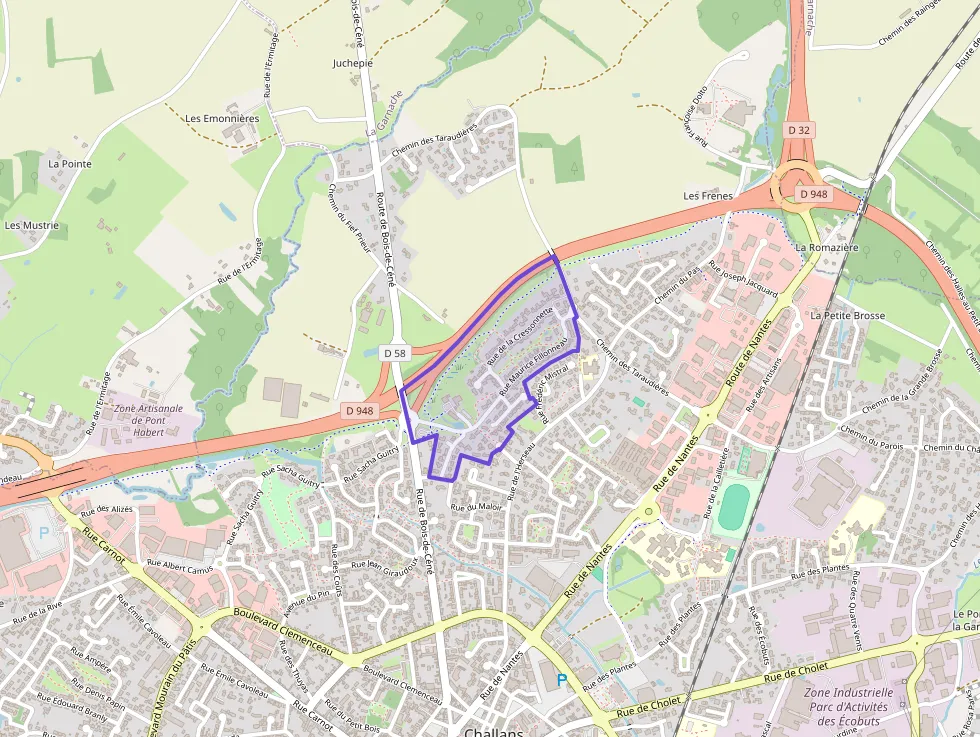 Maison 102 m² quatre pièces à vendre à Challans