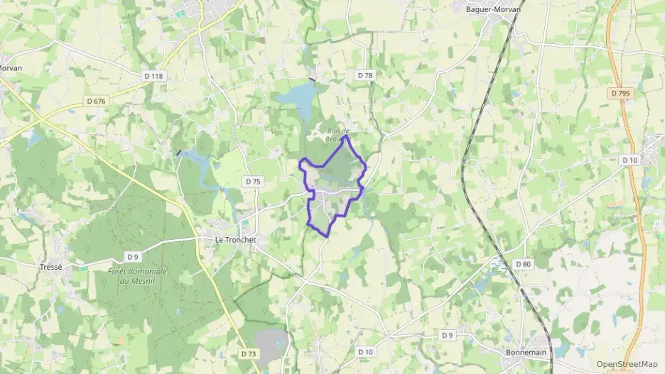 Maison 70 m² trois pièces à vendre à Le Tronchet