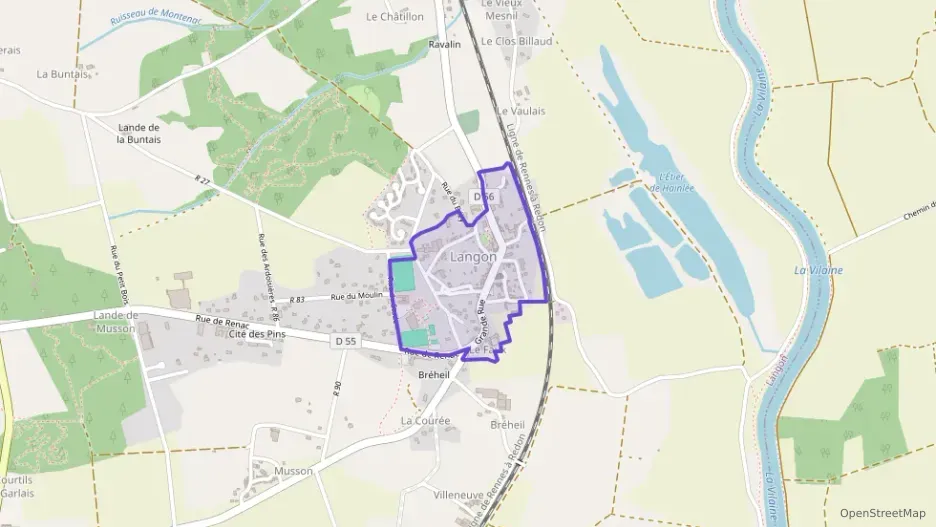 Maison 71 m² trois pièces à vendre à Langon