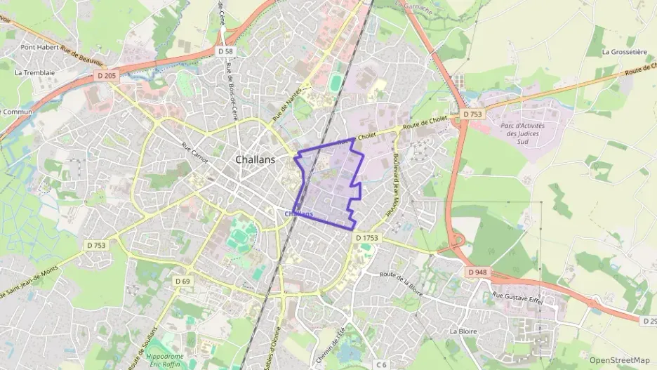 Maison 80 m² trois pièces à vendre à Challans Maison 80 m² trois pièces à vendre à Challans