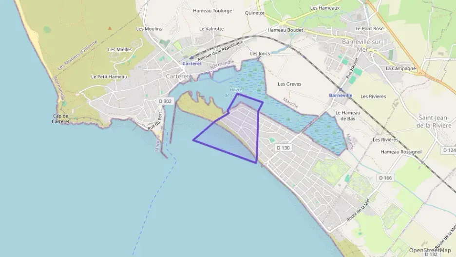 Maison 95 m² quatre pièces à vendre à Barneville-Carteret