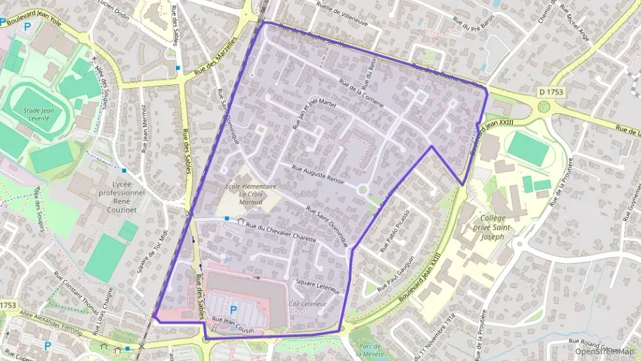 Maison 88 m² cinq pièces à vendre à Challans