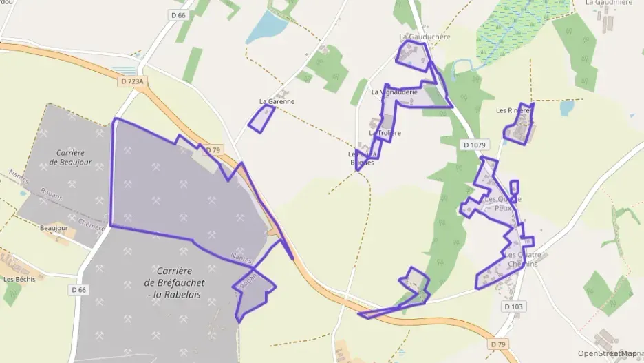 Maison 100 m² cinq pièces à vendre à Rouans Maison 100 m² cinq pièces à vendre à Rouans