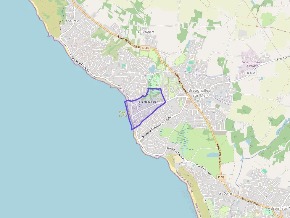 Maison 44 m² trois pièces à vendre à Bretignolles-sur-Mer