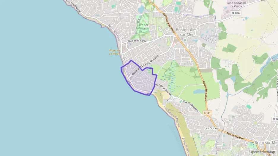 Maison 70 m² quatre pièces à vendre à Bretignolles-sur-Mer Maison 70 m² quatre pièces à vendre à Bretignolles-sur-Mer