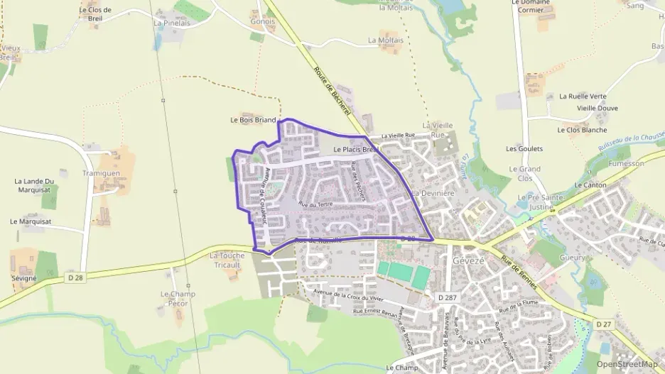 Maison 66 m² trois pièces à vendre à Gévezé