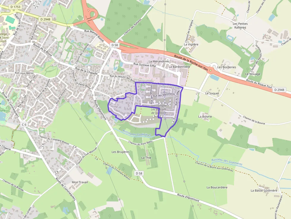 Maison 113 m² quatre pièces à vendre à Challans