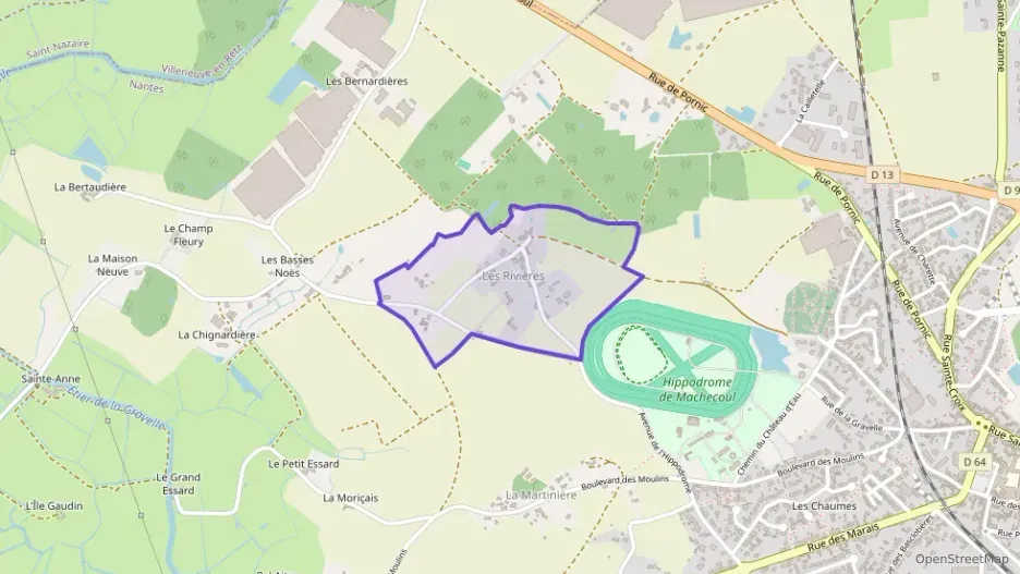 Maison 96 m² trois pièces à vendre à Machecoul-Saint-Même Maison 96 m² trois pièces à vendre à Machecoul-Saint-Même