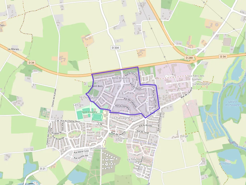 Maison 83 m² quatre pièces à vendre à Chavagne