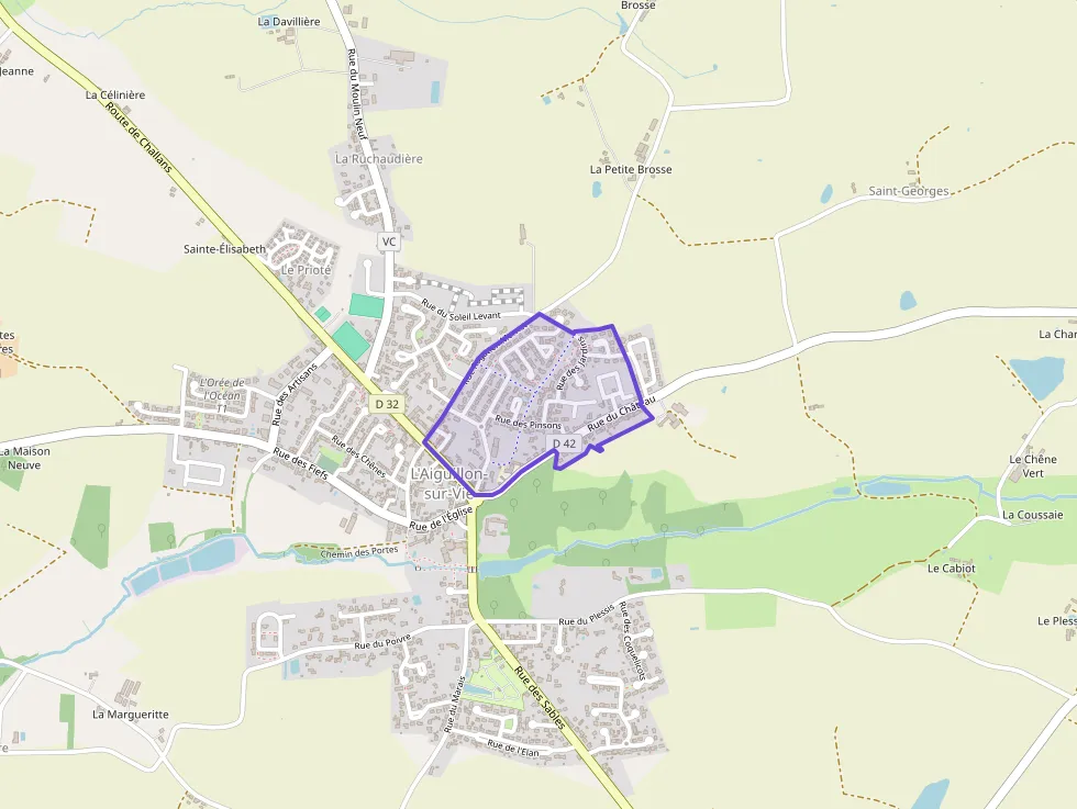 Maison 68 m² trois pièces à vendre à L`Aiguillon-sur-Vie