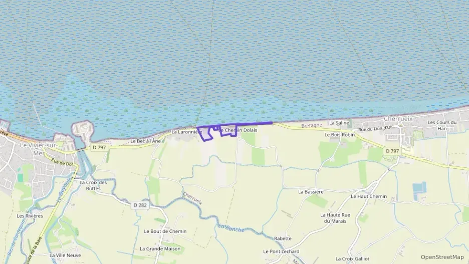 Maison 108 m² quatre pièces à vendre à Cherrueix