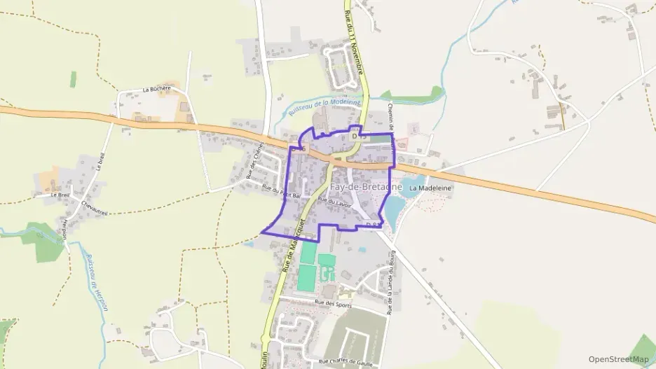 Maison 88 m² trois pièces à vendre à Fay-de-Bretagne Maison 88 m² trois pièces à vendre à Fay-de-Bretagne