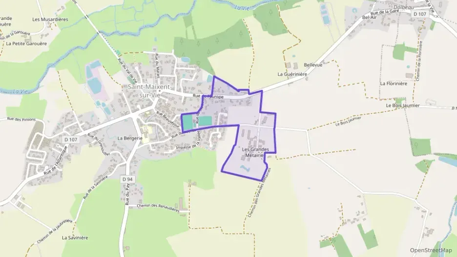 Maison 111 m² quatre pièces à vendre à Saint-Maixent-sur-Vie Maison 111 m² quatre pièces à vendre à Saint-Maixent-sur-Vie