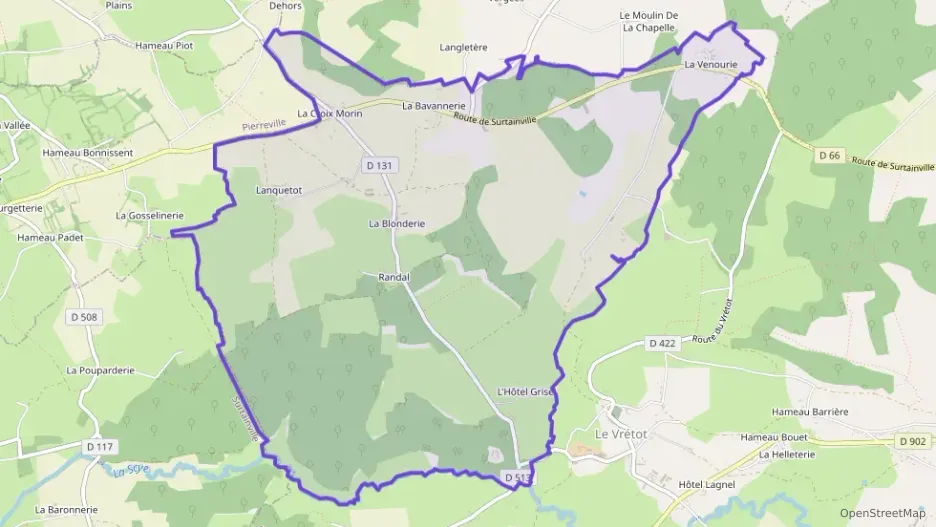 Maison 143 m² six pièces à vendre à Bricquebec-en-Cotentin