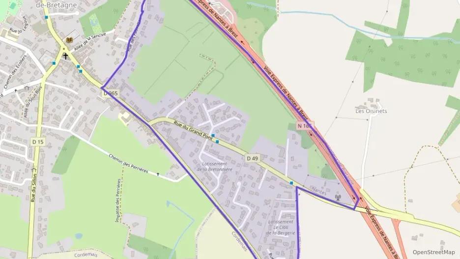 Maison 135 m² cinq pièces à vendre à Le Temple-de-Bretagne