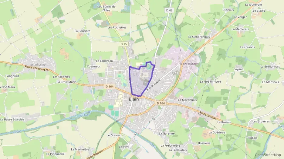 Maison 76 m² quatre pièces à vendre à Blain