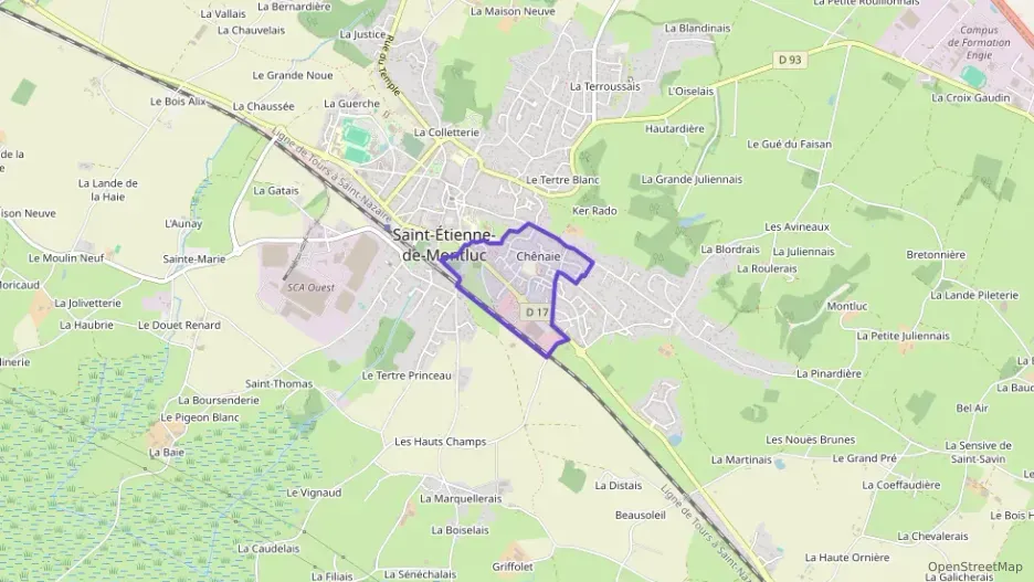 Maison 101 m² trois pièces à vendre à Saint-Étienne-de-Montluc
