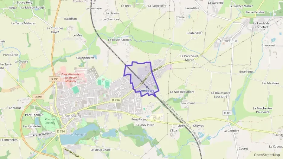 Maison 90 m² trois pièces à vendre à Combourg Maison 90 m² trois pièces à vendre à Combourg