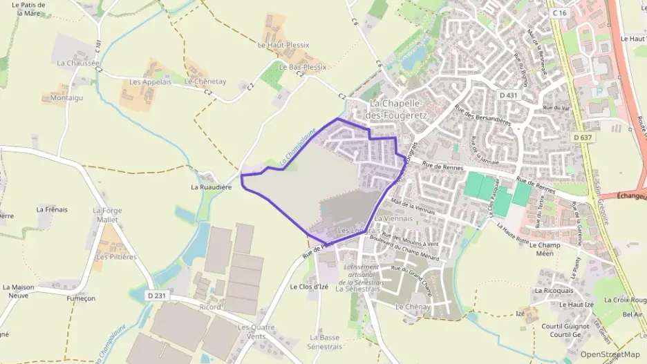 Maison 71 m² quatre pièces à vendre à La Chapelle-des-Fougeretz