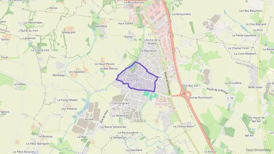 Maison 101 m² cinq pièces à vendre à La Chapelle-des-Fougeretz