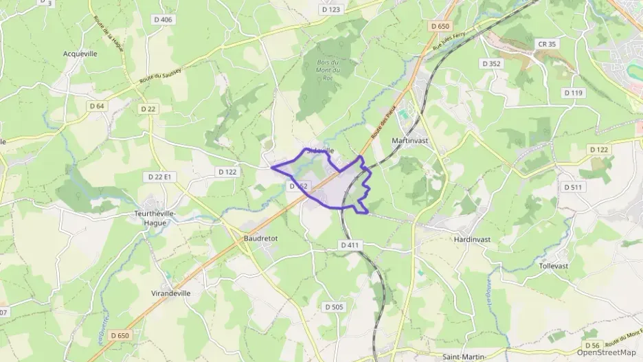 Maison 75 m² quatre pièces à vendre à Sideville