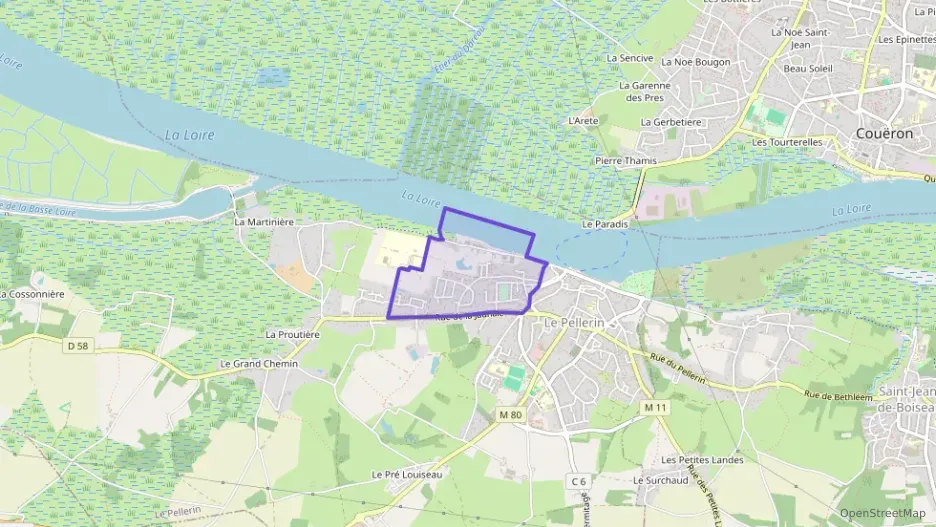 Maison 88 m² cinq pièces à vendre à Le Pellerin Maison 88 m² cinq pièces à vendre à Le Pellerin