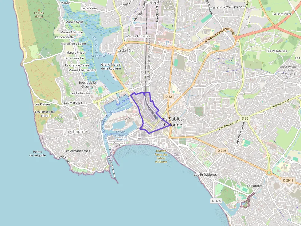 Maison 67 m² trois pièces à vendre à Les Sables-d`Olonne