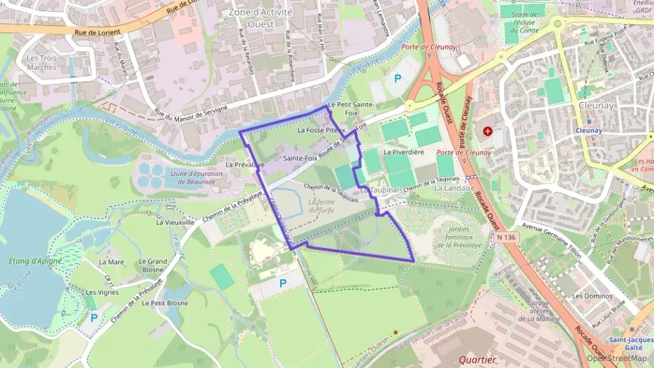 Maison 66 m² trois pièces à vendre à Rennes